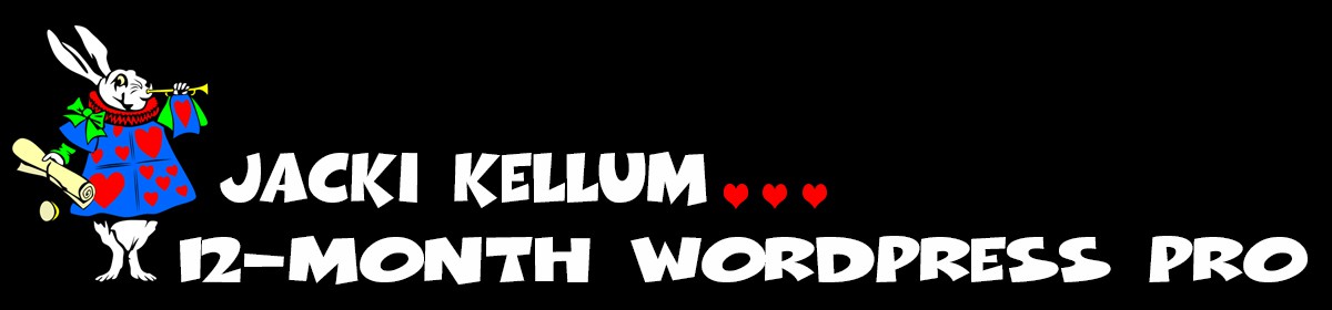 12-Month WordPress Pro: A Jacki Kellum Blog Site